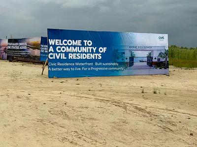 300SQM Residential Waterfront Land — Ajah, Lagos