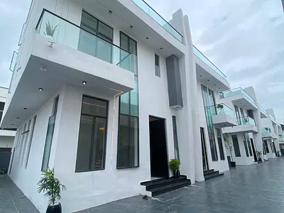 5 Bedroom Semi-Detached Duplex with Gym — Orchid Road, Lekki, Lagos