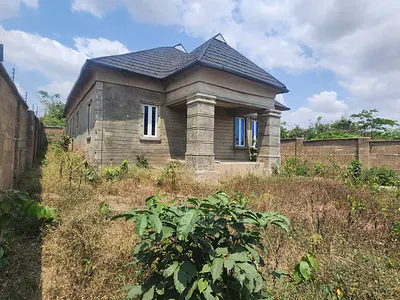 4 Bedroom Bungalow -- Fenced and Gated — Aba Ode, Soka, Ibadan, Oyo