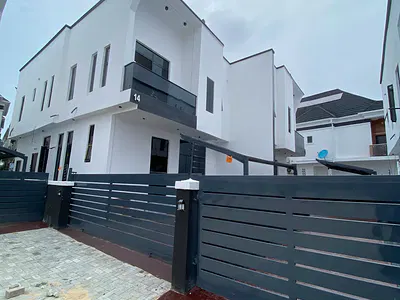 4 Bedroom Semi-Detached Duplex with BQ — Orchid Road, Lekki, Lagos