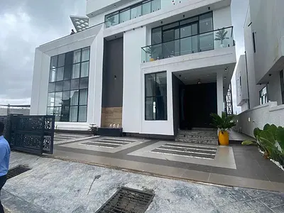 Luxury Modern 5 Bed Duplex with Swimming Pool, BQ, Cinema & Elevator — Lekki, Lagos