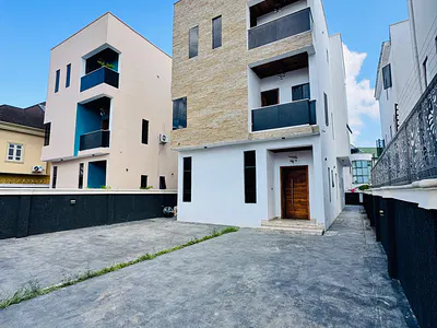 Newly Built 5 Bedroom Fully Detached Duplex with BQ — Ikeja GRA, Ikeja, Lagos