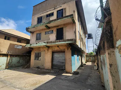 Two Storey Office Complex with Shop — Apata Bus-Stop, Apata, Ibadan, Oyo