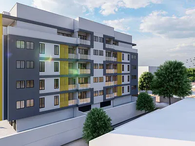 1 Room Studio Apartment with Private Backyard Space — Mabushi, Abuja