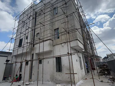 3 Bedroom Flat with Kitchen Cabinets — Sawmil, Gbagada, Lagos