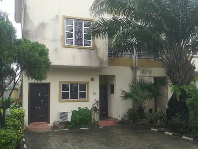 3 Bedroom Terraced Duplex with BQ — Waterfront Garden Estate, Off Admiralty Road, Lekki Phase 1, Lekki, Lagos