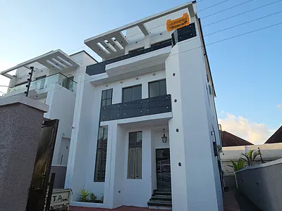 Luxurious 5-Bedrooms Fully Detached Duplex with BQ — Idado, Lekki, Lagos