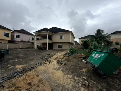 Land Measuring 1200SQM with Demolishable Building — Chevy View Estate Off Chevron Drive, Lekki, Lagos