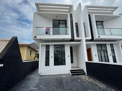 Brand New 5 Bedroom Semi Detached Duplex with BQ Available — Lekki, Lagos