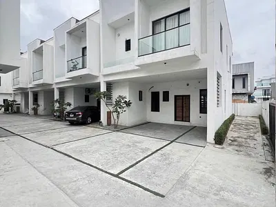 3 Bedroom Terraced Duplex, Furnished — Orchid Road, Lekki, Lagos