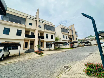 Luxurious 5 Bedrooms Terraces Duplex. BQ, Great Serenity — Serene Neighborhood, Guzape District, Abuja
