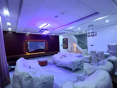 Brand New Luxury 6 Bedroom Fully Furnished Terrace Duplex — Ikeja, Lagos
