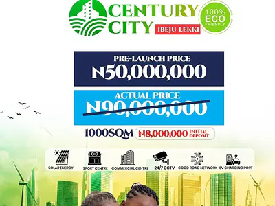 Commercial Plots — Century City, Ibeju Lekki, Lagos