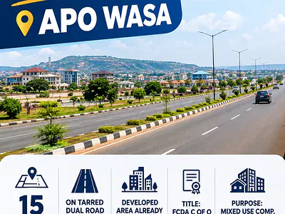 15 Hectares of Land — Wasa, Apo, Abuja