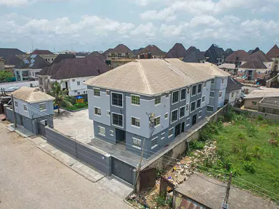 Block of 9 Flats with Compound — Okota, Isolo, Lagos