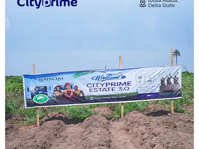 Residential Land with Registered Survey — City Prime 3.0 Closed to Admiralty University, Asaba, Delta