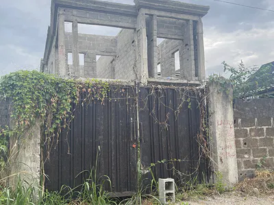 5 Bedroom Detached Duplex Done to Parapet Level on Half Plot of Land — Hands of Fire Estate, Igando, Ikotun, Lagos