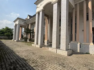 16 Bedroom Detached Duplex with 3RM BQ, 1700SQM, Cofo — Mabushi (Tarred Rd), Mabushi, Abuja