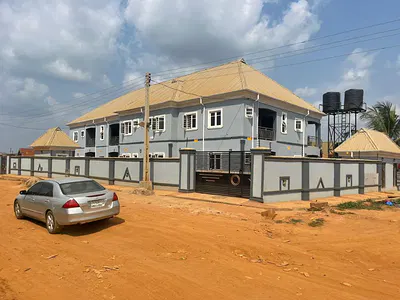 Block of Flats with Shops and Security House — Orita Obele Estate, Akure, Ondo