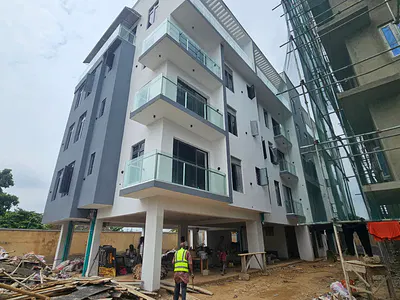 Brand New and Tastefully Built 3-Bedroom Flat with a Room BQ — Ikeja GRA, Ikeja, Lagos