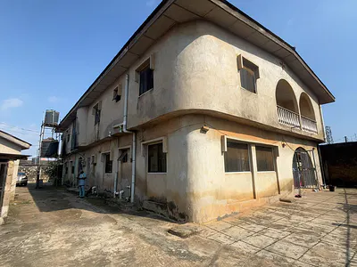 Block of Flats with Bungalows and Car Park — Ikotun, Lagos