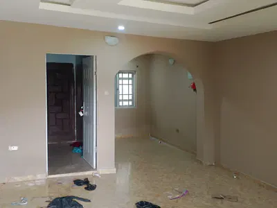 3 Bedroom Flat with Tiled Floors — Ikeja, Lagos