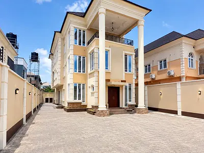 Lovely Built 4 Bedroom Detached Duplex + BQ in Secure Estate on 496SQM — Oko-Oba, Agege, Lagos
