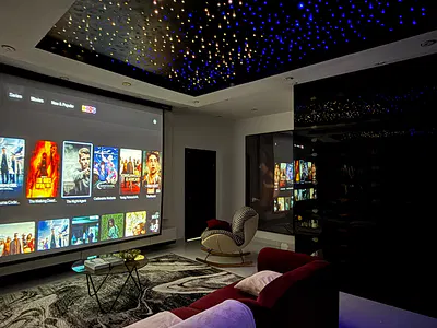 1 Bedroom Deluxe Apartment with Cinema — Lekki, Lagos