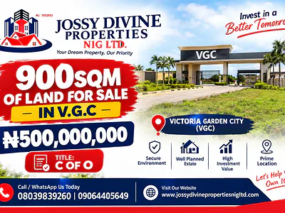 900SQM Residential Land — Lekki, Lagos