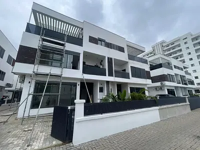 4 Bedroom Semi Detached Duplex with BQ + Pool — Ikoyi, Lagos