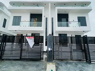 Luxury Contemporary Designed 4 Bedroom Duplex with a Room BQ — Ajah, Lagos