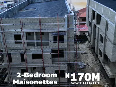Offplan 2 Bedroom Luxury Maisonette/Duplex with Flexible Payment Plan — Lekki, Lagos
