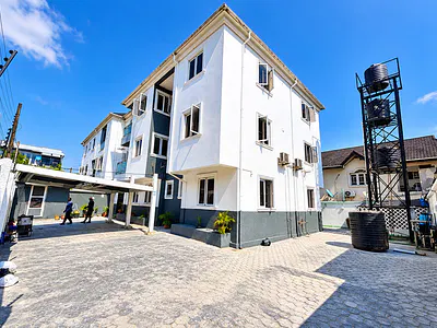 Brand New 3 Bedroom Flat Upstairs in a Gated Estate — Osapa London, Osapa, Lekki, Lagos