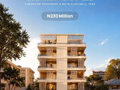 3 Bedroom Apartment with BQ — Alagomeji, Yaba, Lagos