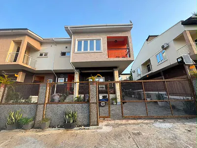 Luxury 4 Bedroom Terraced Duplex with BQ — Life Camp, Life Camp, Abuja