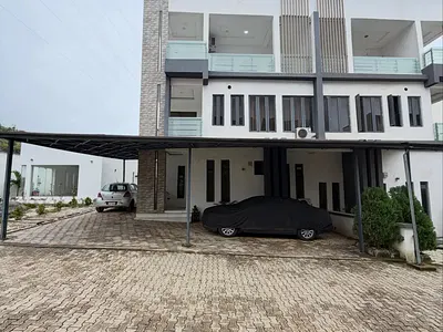 6-Bedroom Semi-Detached Duplex with BQ — Guzape District, Abuja