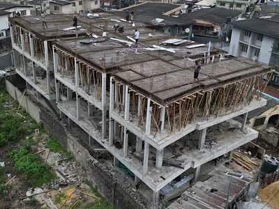 Well Built 2 Bed Block of Flats Suitable for Investment in a Nice Area — Surulere, Lagos