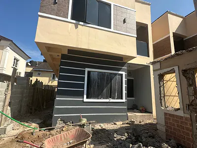 4 Bedroom Semi-Detached Duplex with BQ — Agege, Lagos