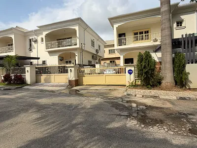 Gated 5 Bedroom Semi-Detached Duplex with BQ — Wuye, Abuja