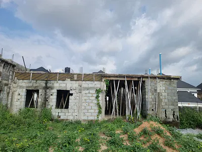 4 Bedroom Detached Bungalow Carcass — Off Von Road, Airport Road, Lugbe District, Abuja