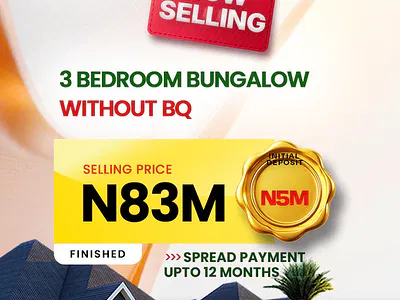3 Bedroom Detached Bungalow — Lekki, Lagos