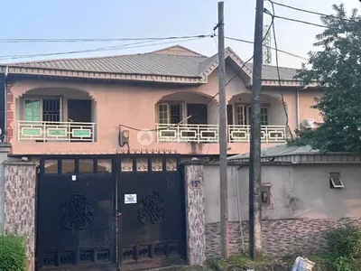 730SQM Land with 4 Bedroom Detached Duplex with BQ — Gbagada Phase 2, Gbagada, Lagos