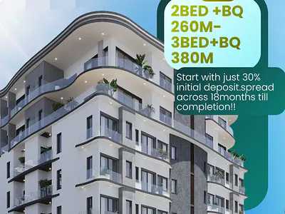 Off Plan 3 Bedroom Flat with BQ — Lekki Phase 1, Lekki, Lagos
