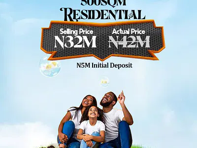 Residential Land with C of O — Island Meadows Closed to Pan Africa University, Iberekodo, Ibeju Lekki, Lagos