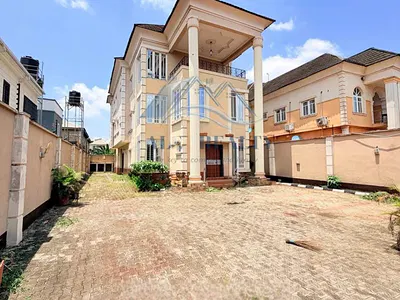 Fairly Used 4 Bedroom Fully Detached Duplex with BQ — Oko-Oba, Agege, Lagos