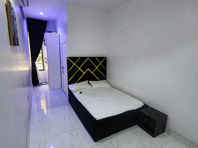 Fully Furnished Semi Masters Room with Inverter — Ivy Homes Estate, Lekki County, Lekki, Lagos