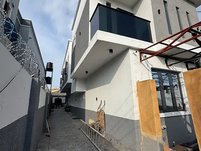 2 Bedroom Semi Detached Duplex with Private Compound — Ifako, Gbagada, Lagos