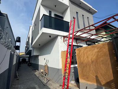 2 Bedroom Semi Detached Duplex with Private Compound — Ifako, Gbagada, Lagos