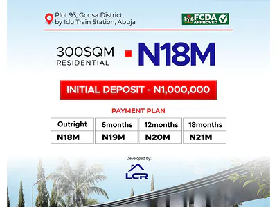Residential Land in Abuja — Gousa District Abuja, Lugbe District, Abuja