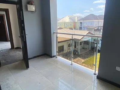 Luxury Brand New 3 Bedroom Apartment Inside Decent Estate — Ajah, Lagos